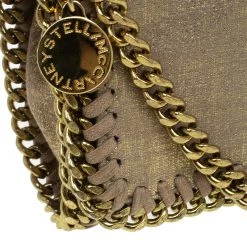 Stella McCartney Gold Falabella Crossbody Bag For Women -Stella McCartney Sales luxury women stella mccartney used handbags p46380 010