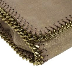 Stella McCartney Gold Falabella Crossbody Bag For Women -Stella McCartney Sales luxury women stella mccartney used handbags p46380 012