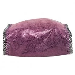 Stella McCartney Purple Faux Leather Tiny Falabella Shoulder Bag For Women -Stella McCartney Sales luxury women stella mccartney used handbags p466290 006