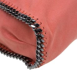 Stella McCartney Orange Faux Leather Falabella Tote For Women -Stella McCartney Sales luxury women stella mccartney used handbags p47177 010