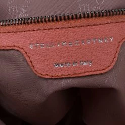 Stella McCartney Orange Faux Leather Falabella Tote For Women -Stella McCartney Sales luxury women stella mccartney used handbags p47177 012