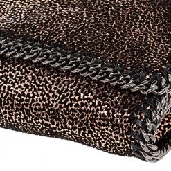 Stella McCartney Gold Faux Suede Falabella Shoulder Bag For Women -Stella McCartney Sales luxury women stella mccartney used handbags p472987 006