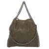 Stella McCartney Green Faux Leather Falabella Tote For Women -Stella McCartney Sales luxury women stella mccartney used handbags p473641 005