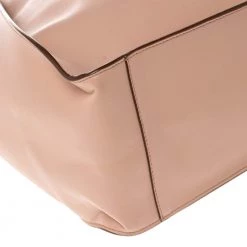 Stella McCartney Beige Faux Leather Perforated Logo Tote For Women -Stella McCartney Sales luxury women stella mccartney used handbags p486930 003