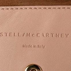 Stella McCartney Beige Faux Leather Perforated Logo Tote For Women -Stella McCartney Sales luxury women stella mccartney used handbags p486930 011