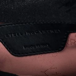 Stella McCartney Black Faux Leather Falabella Swan Crossbody Bag For Women -Stella McCartney Sales luxury women stella mccartney used handbags p488405 008