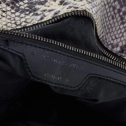 Stella McCartney Beige Faux Python Leather Falabella Tote For Women -Stella McCartney Sales luxury women stella mccartney used handbags p489842 004