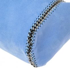 Stella McCartney Blue Faux Leather Falabella Reversible Tote For Women -Stella McCartney Sales luxury women stella mccartney used handbags p492802 004