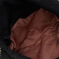 Stella McCartney Black Faux Suede Falabella Shoulder Bag For Women -Stella McCartney Sales luxury women stella mccartney used handbags p503792 001