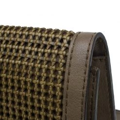 Stella McCartney Brown Woven Faux Leather Dawn Crossbody Bag For Women -Stella McCartney Sales luxury women stella mccartney used handbags p50693 006