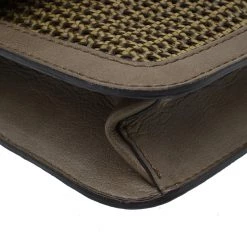 Stella McCartney Brown Woven Faux Leather Dawn Crossbody Bag For Women -Stella McCartney Sales luxury women stella mccartney used handbags p50693 012