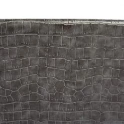 Stella McCartney Grey Faux Croc Leather Oversized Flap Clutch For Women -Stella McCartney Sales luxury women stella mccartney used handbags p520850 006