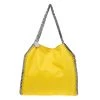 Stella McCartney Yellow Faux Leather Small Falabella Tote For Women -Stella McCartney Sales luxury women stella mccartney used handbags p52489 001