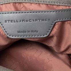 Stella McCartney Grey Faux Suede Mini Falabella Tote For Women -Stella McCartney Sales luxury women stella mccartney used handbags p534803 011
