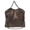 Stella McCartney Dark Olive Faux Suede Small Falabella Tote For Women -Stella McCartney Sales luxury women stella mccartney used handbags p534880 005
