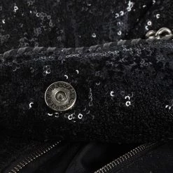 Stella McCartney Black Sequence Small Falabella Tote For Women -Stella McCartney Sales luxury women stella mccartney used handbags p537522 003