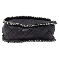 Stella McCartney Black Faux Quilted Leather Falabella Shoulder Bag For Women 19 Stella McCartney Black Faux Quilted Leather Falabella Shoulder Bag For Women -Stella McCartney Sales luxury women stella mccartney used handbags p537752 009