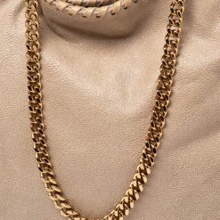 Stella McCartney Beige Faux Suede Mini Falabella Tote For Women -Stella McCartney Sales luxury women stella mccartney used handbags p540551 006