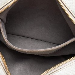 Stella McCartney White Python Embossed Faux Leather Star Crossbody Bag For Women -Stella McCartney Sales luxury women stella mccartney used handbags p561629 004