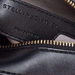 Stella McCartney Black Quilted Faux Leather Stella Star Crossbody Bag For Women -Stella McCartney Sales luxury women stella mccartney used handbags p561655 002