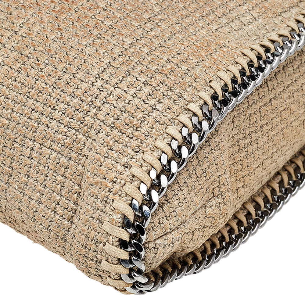 Stella McCartney Beige Tweed Falabella Tote For Women 13 Stella McCartney Beige Tweed Falabella Tote For Women - Image 11