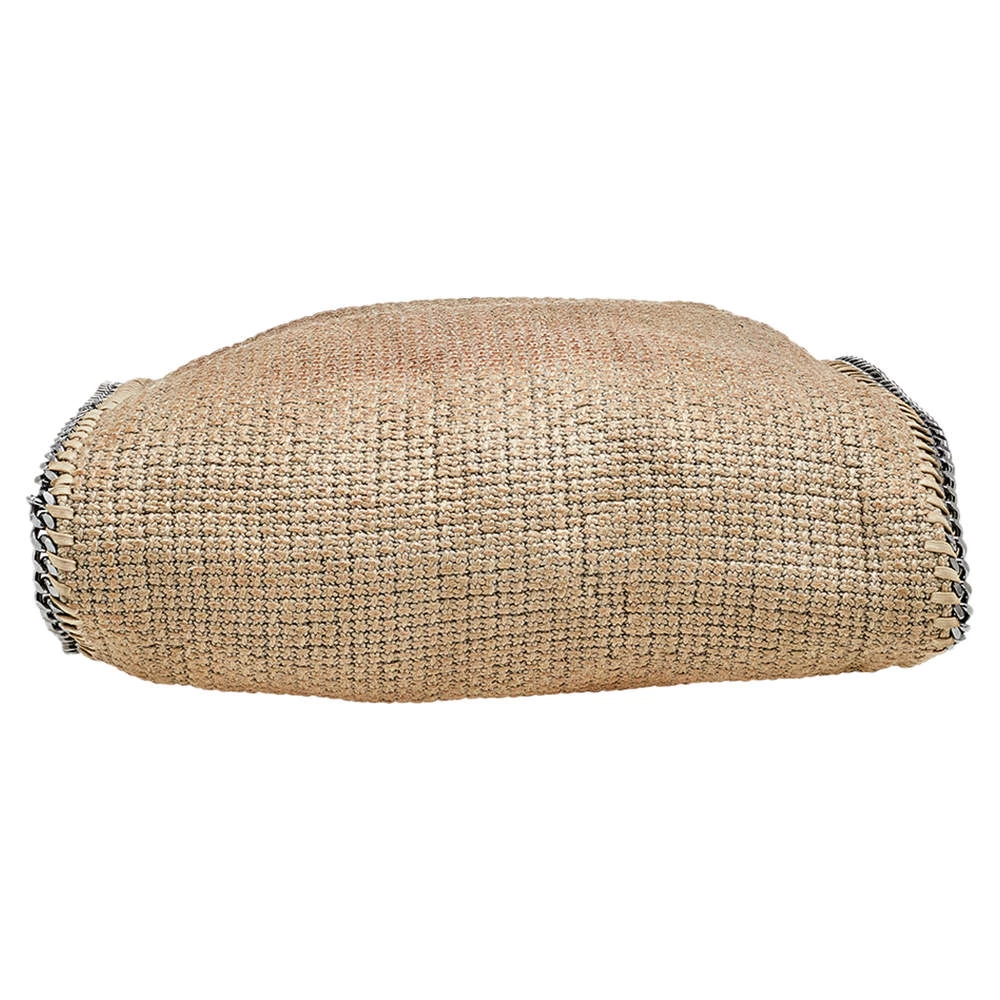 Stella McCartney Beige Tweed Falabella Tote For Women 8 Stella McCartney Beige Tweed Falabella Tote For Women - Image 6