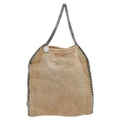 Stella McCartney Beige Tweed Falabella Tote For Women