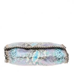 Stella McCartney Multicolor Faux Python Leather Falabella Flap Shoulder Bag For Women 18 Stella McCartney Multicolor Faux Python Leather Falabella Flap Shoulder Bag For Women -Stella McCartney Sales luxury women stella mccartney used handbags p562327 004