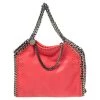 Stella McCartney Orange Faux Suede Mini Falabella Tote For Women -Stella McCartney Sales luxury women stella mccartney used handbags p570023 009