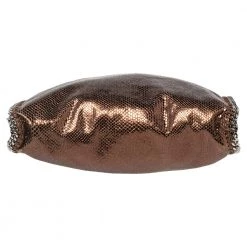 Stella McCartney Metallic Brown Faux Snakeskin Leather Small Falabella Tote For Women -Stella McCartney Sales luxury women stella mccartney used handbags p574733 004