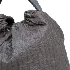 Stella McCartney Grey Faux Leather Slouchy Hobo For Women 24 Stella McCartney Grey Faux Leather Slouchy Hobo For Women -Stella McCartney Sales luxury women stella mccartney used handbags p57531 0006