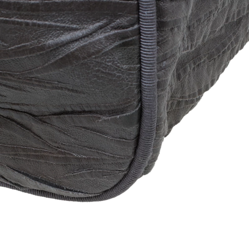 Stella McCartney Grey Faux Leather Slouchy Hobo For Women 13 Stella McCartney Grey Faux Leather Slouchy Hobo For Women - Image 11