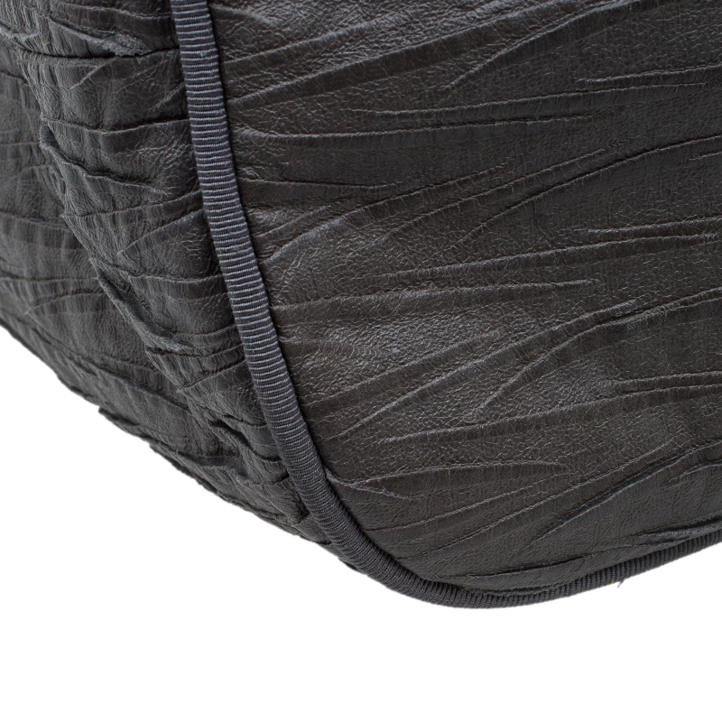 Stella McCartney Grey Faux Leather Slouchy Hobo For Women 14 Stella McCartney Grey Faux Leather Slouchy Hobo For Women - Image 12