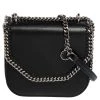 Stella McCartney Black Faux Leather Falabella Star Box Bag For Women -Stella McCartney Sales luxury women stella mccartney used handbags p576564 1642135308 003