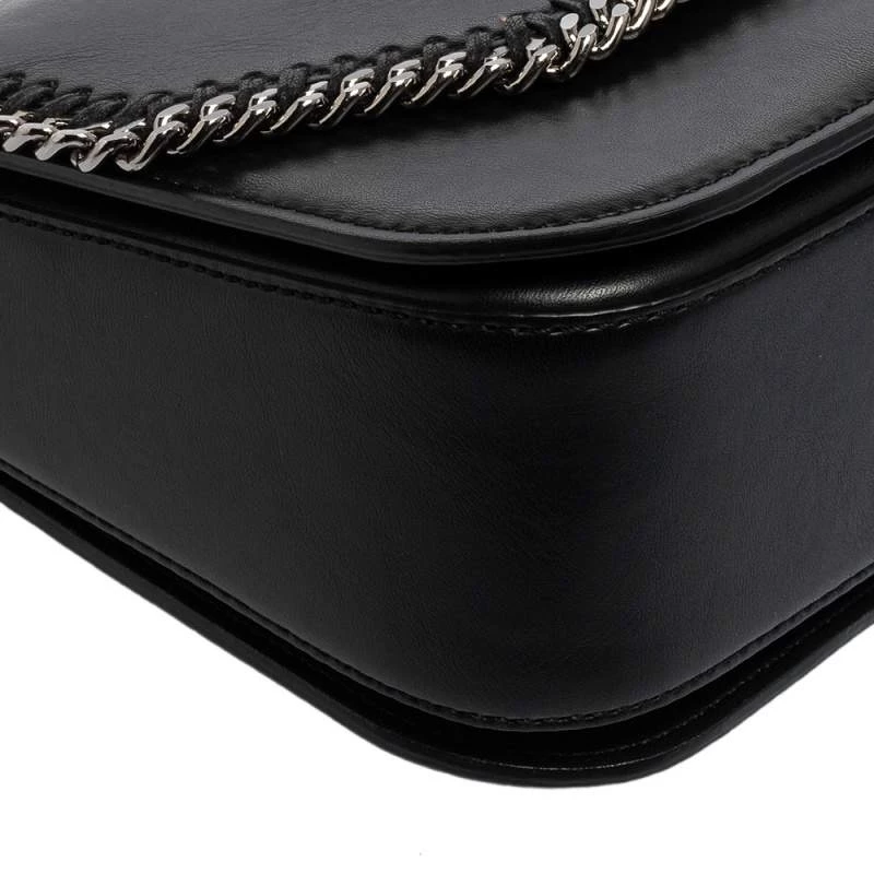 Stella McCartney Black Faux Leather Falabella Star Box Bag For Women 13 Stella McCartney Black Faux Leather Falabella Star Box Bag For Women - Image 11