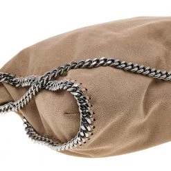 Stella McCartney Beige Faux Leather Small Falabella Tote For Women -Stella McCartney Sales luxury women stella mccartney used handbags p580842 005
