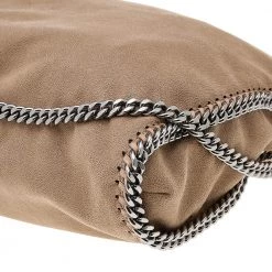 Stella McCartney Beige Faux Leather Small Falabella Tote For Women -Stella McCartney Sales luxury women stella mccartney used handbags p580842 006