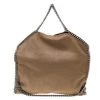 Stella McCartney Beige Faux Leather Small Falabella Tote For Women