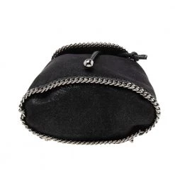 Stella McCartney Black Faux Leather Falabella Mini Backpack For Women -Stella McCartney Sales luxury women stella mccartney used handbags p590265 007