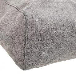 Stella McCartney Grey Faux Leather Falabella Shopper Tote For Women -Stella McCartney Sales luxury women stella mccartney used handbags p600606 006