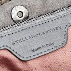 Stella McCartney Grey Faux Leather Falabella Shopper Tote For Women -Stella McCartney Sales luxury women stella mccartney used handbags p600606 012