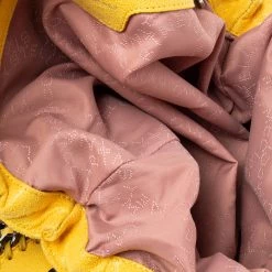 Stella McCartney Yellow Faux Suede Small Falabella Tote For Women -Stella McCartney Sales luxury women stella mccartney used handbags p602294 009