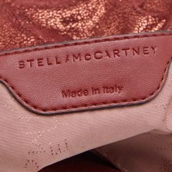 Stella McCartney Copper Faux Leather Falabella Crossbody Bag For Women -Stella McCartney Sales luxury women stella mccartney used handbags p606880 010