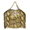 Stella McCartney Yellow/Black Python Effect Faux Leather Falabella Tote For Women 2 Stella McCartney Yellow/Black Python Effect Faux Leather Falabella Tote For Women -Stella McCartney Sales luxury women stella mccartney used handbags p618319 005