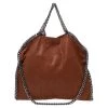 Stella McCartney Brown Faux Suede Falabella Tote For Women -Stella McCartney Sales luxury women stella mccartney used handbags p620926 007