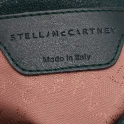 Stella McCartney Green Faux Leather Falabella Crossbody Bag For Women -Stella McCartney Sales luxury women stella mccartney used handbags p631551 002