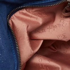 Stella McCartney Blue Faux Suede Falabella Tote For Women -Stella McCartney Sales luxury women stella mccartney used handbags p640588 001