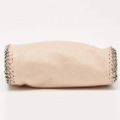 Stella McCartney Beige Faux Suede Tiny Falabella Tote For Women -Stella McCartney Sales luxury women stella mccartney used handbags p644064 001