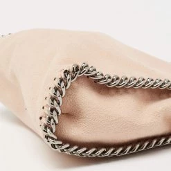 Stella McCartney Beige Faux Suede Tiny Falabella Tote For Women -Stella McCartney Sales luxury women stella mccartney used handbags p644064 003