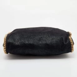 Stella McCartney Black Faux Leather Small Falabella Tote For Women -Stella McCartney Sales luxury women stella mccartney used handbags p653213 005